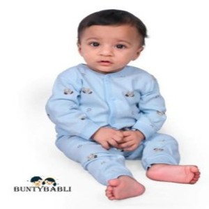 Cute-Puppy-Full-Sleeves-2-Piece-Buttoned-Pyjama-Set