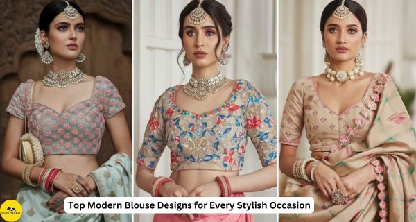 Top Modern Blouse Designs for Every Stylish Occasion