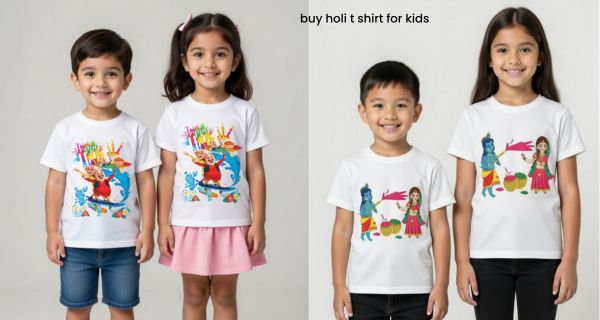 buy holi t shirt for kids